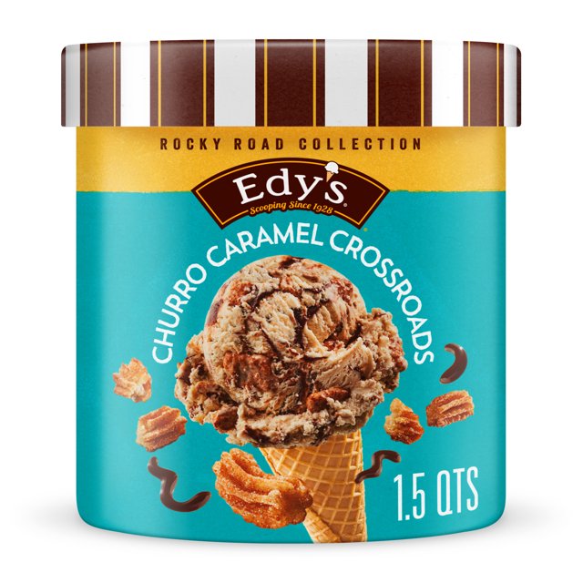 Shop Edy's Dreyer's Ice Cream Rocky Road Collection Churro Caramel