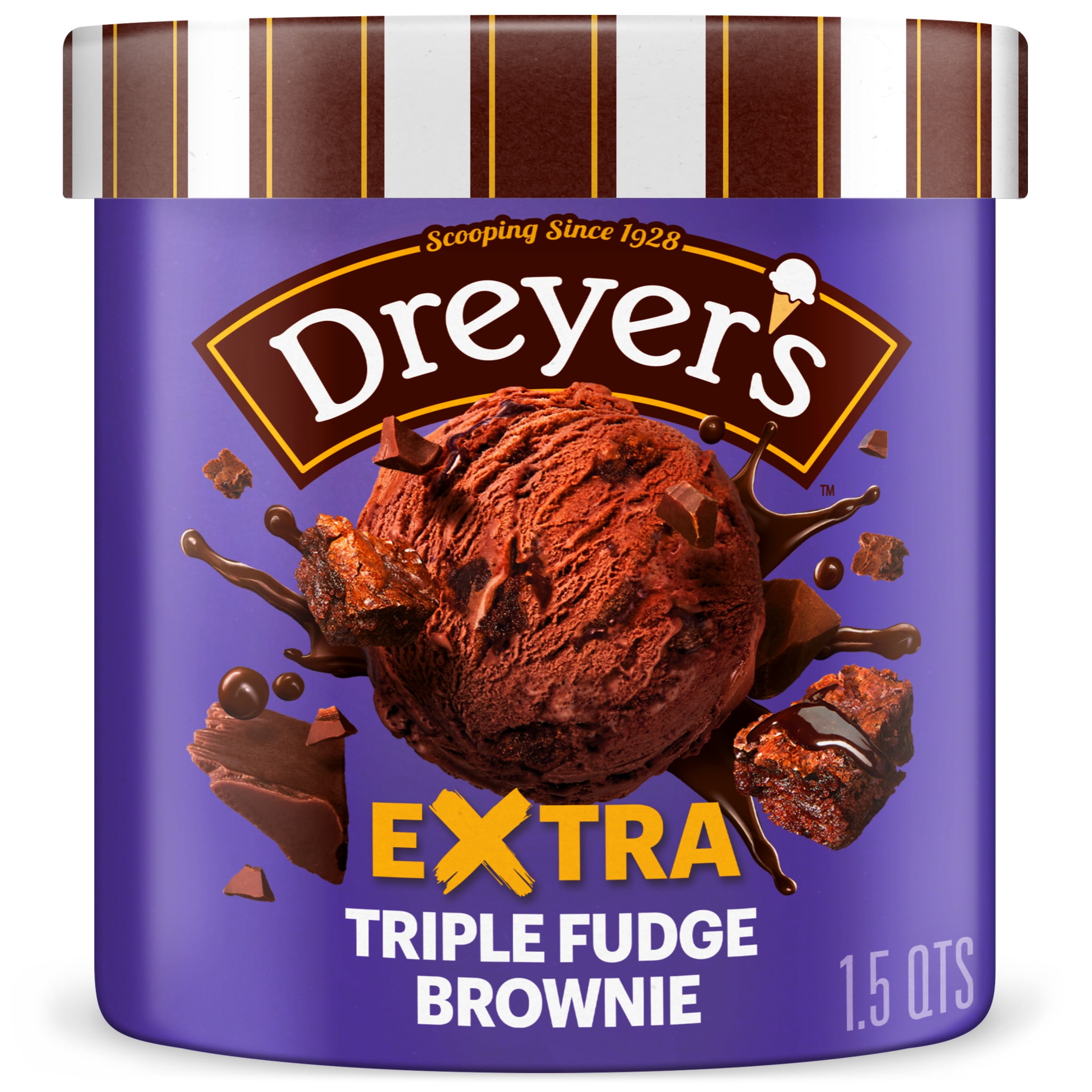 Edy’s/Dreyer’s Extra Triple Fudge Brownie, 1.5 Qt