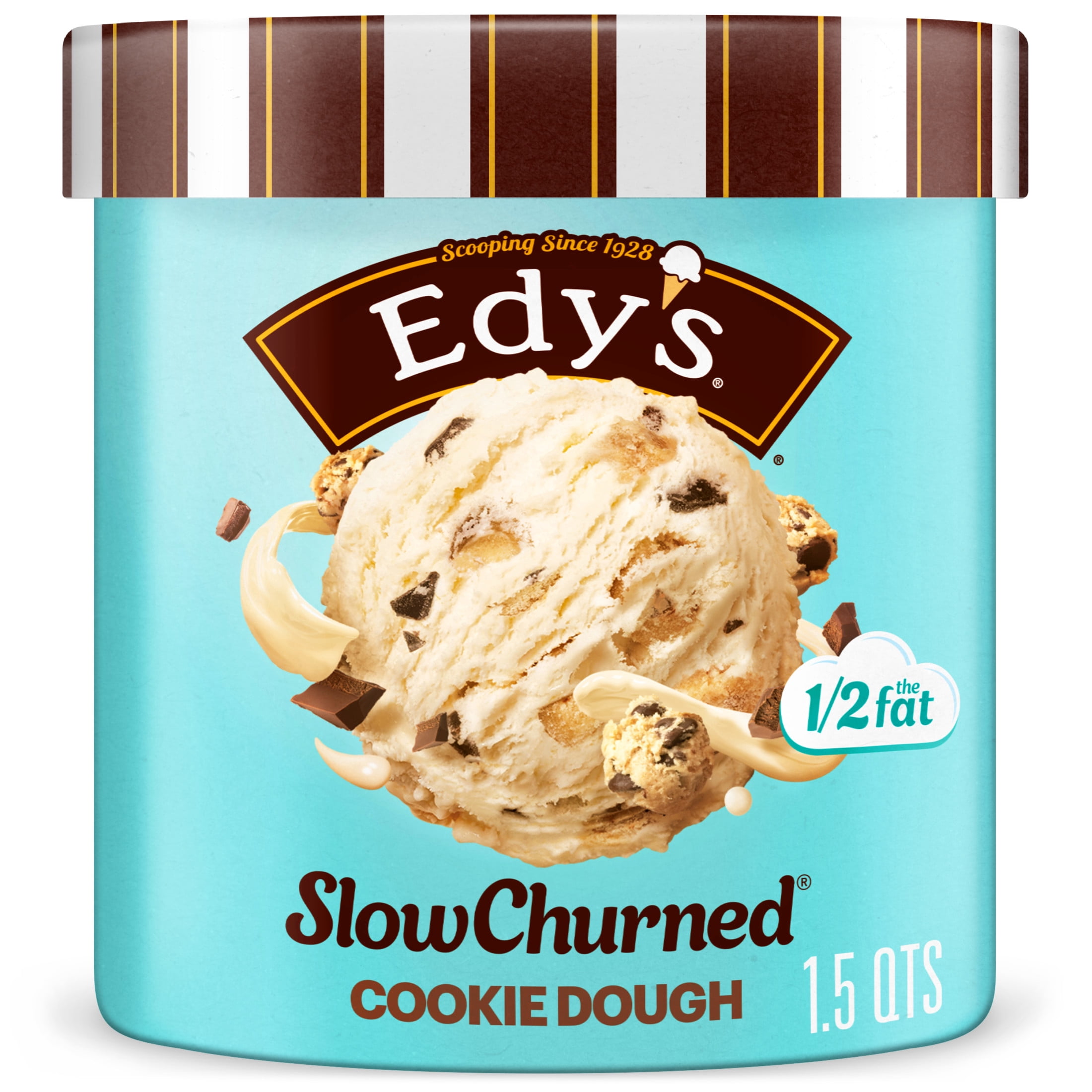 Edy’s/Dreyer’s Slow Churned Cookie Dough Light Ice Cream, 1.5 Qt