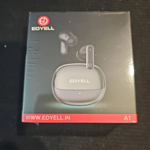 Edyell A1 Wireless Bluetooth Ear Buds Blue With Charging Case