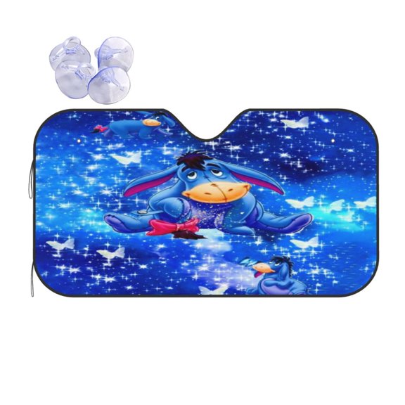 Ee-Yore Car Windshield Sunshade Front Window Sun Shades Folding Block Uv Rays Visor Protector Sun Shield Gifts For Sedan Truck Suv Auto Accessories