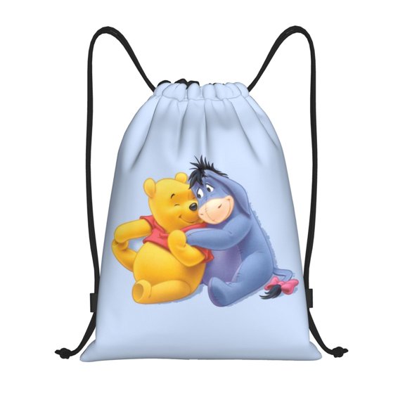 Ee-Yore Drawstring Backpack,Sackpack String Bag Water Resistant Beach Bag for Gym Shopping Sport Yoga