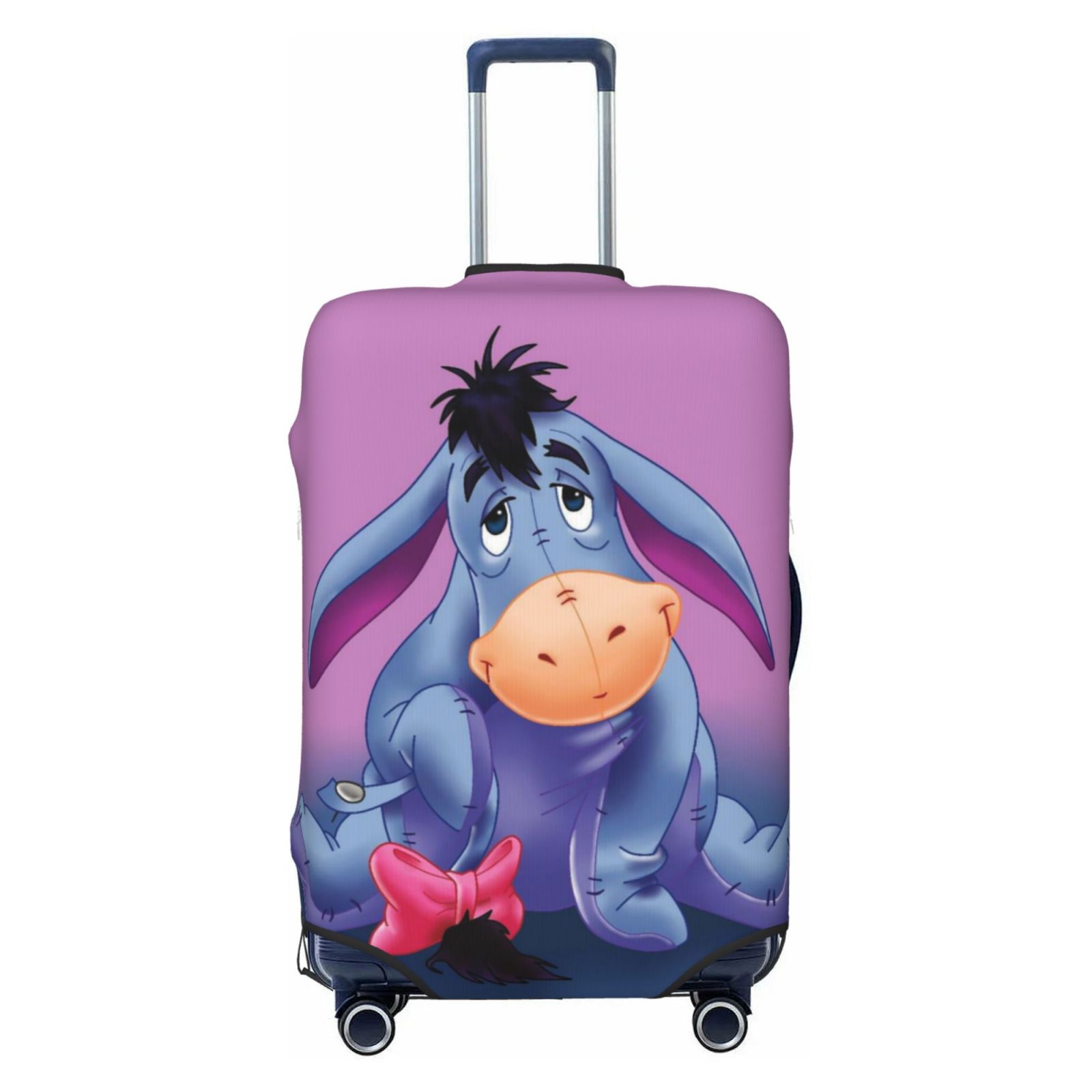 French Fries Cartoon Print Pattern Luggage Cover Protector