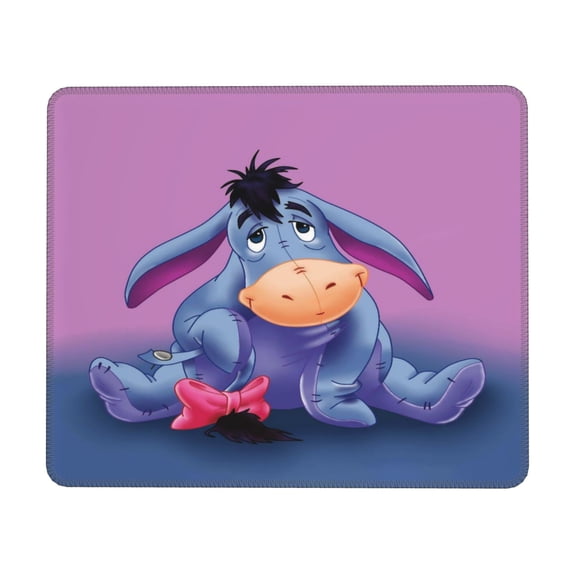 Ee-Yore Mousepad Rectangle Cartoon Printed Non-Slip Rubber Base Mouse Pad