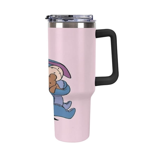 Ee-Yore Tumbler with Handle and Straw Lid Insulated Tumbler Stainless Steel Water Bottle Cup Gifts 40oz