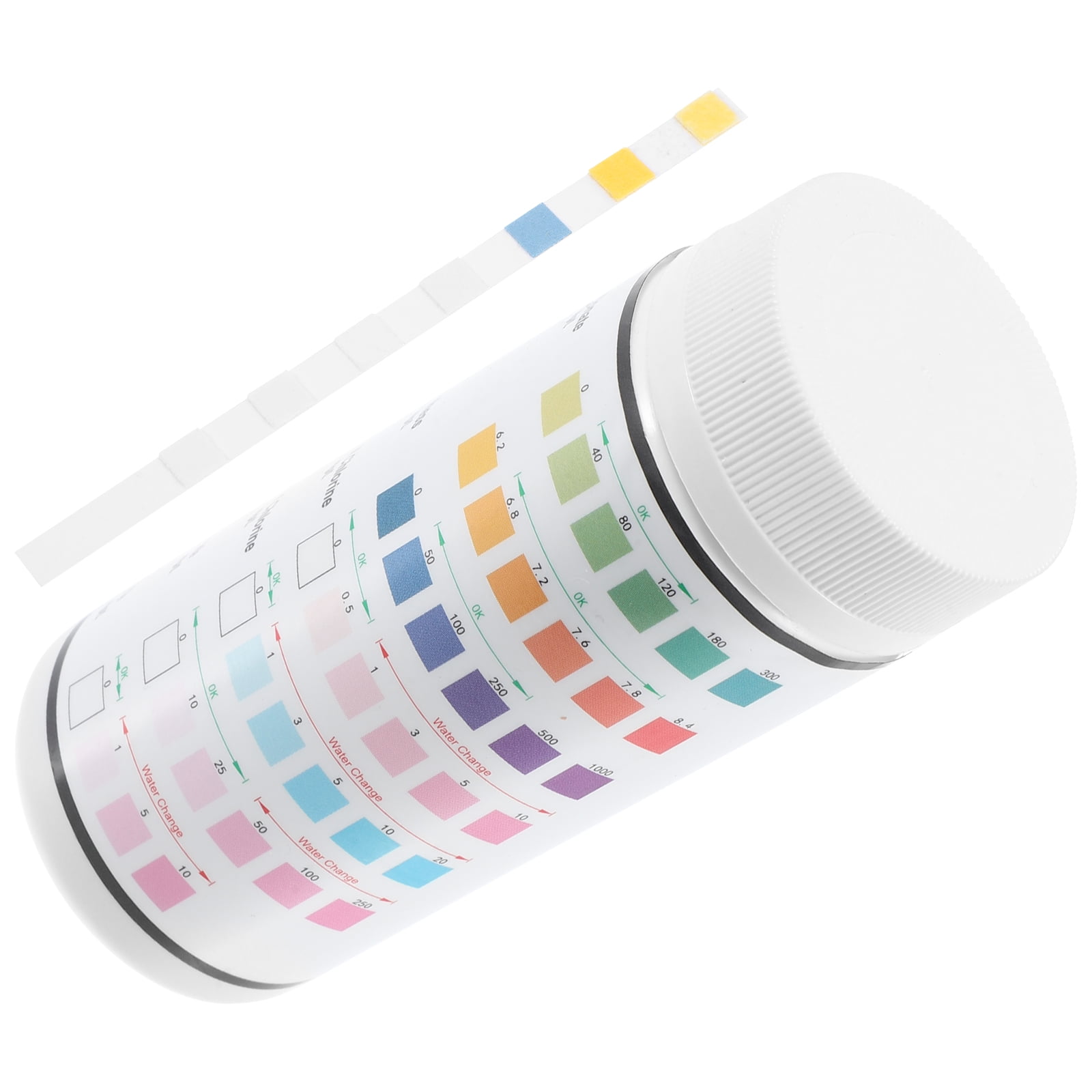 Eease 1 Bottle of Aquarium Water Tester Pool Fish Tank Testing Strip Professional Fish Tank