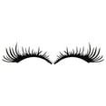 thumbnail image 1 of KALLORY Eyebrow Stickers Black 1 Pair Sticker Car, 1 of 10