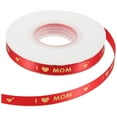 Eease 1 Roll of Mother's Day Theme Ribbon Multiuse Gift Box Wrapping