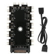 thumbnail image 1 of Eease 1 Set of Professional ARGB Hub Multi-use RGB Fan Hub PC Fan Hub Controller RGB Accessory, 1 of 6
