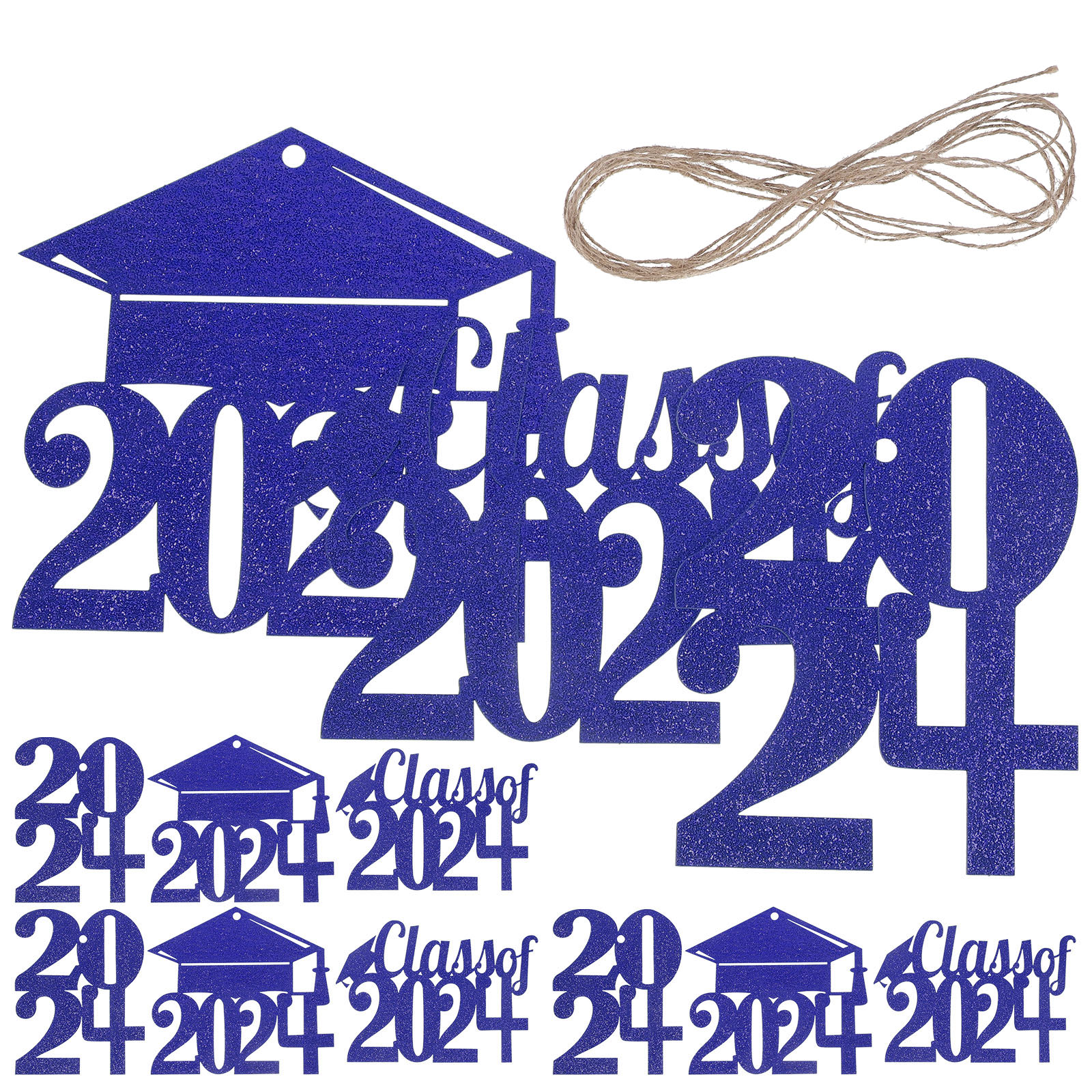 Eease 1 set of 2024 Graduation Cutouts 2024 Graduation Centerpiece 2024 ...