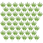 Eease 100 Artificial Bamboo Leaves for Home/Office Decor & Weddings