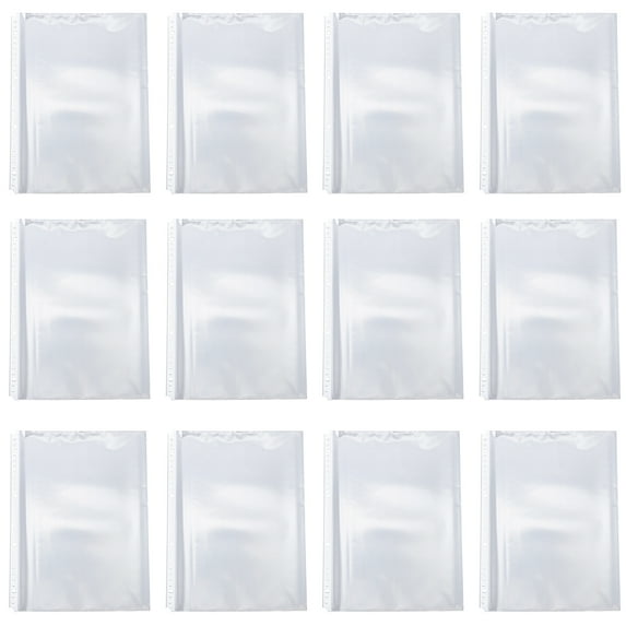 Eease 100 Clear Sheet Protectors 30 Holes A4 Binder Pouch for Home Office School