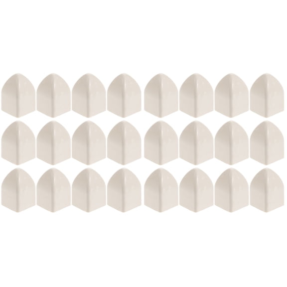 Eease 100 pcs Fence Post Cap Plastic Fence Cover Protector Replacement Column Cover