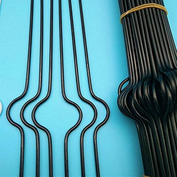 Eease 100pcs Calendar Binder Hanger Double Coil Binding Hooks Hanging Wall Calendars Removable Hooks For Posters Photo Albums Table Calendar