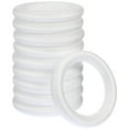 Eease 10Pcs Polystyrene Foam Wreath Forms for DIY Arts & Floral