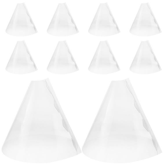 Eease 10pcs Garden Cloches for Plant Protection Netting Covers