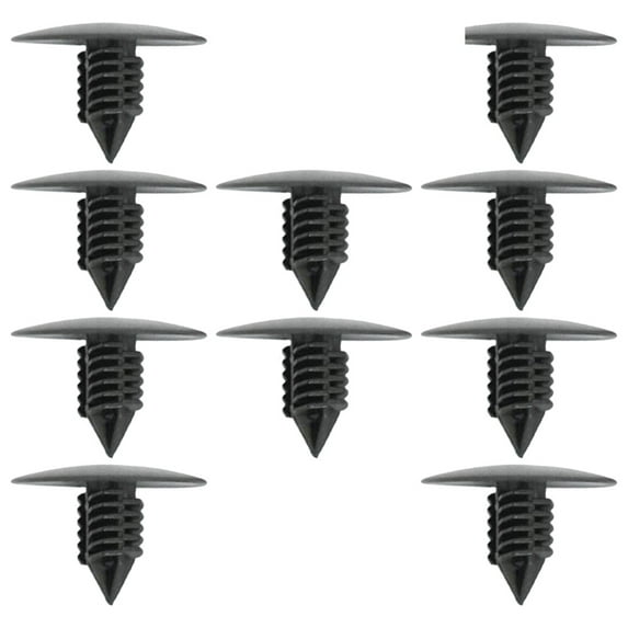 Eease 10x Auto Trim Clips Wheel Arch Plastic Rivet Fastener Car Bumper Push Clip