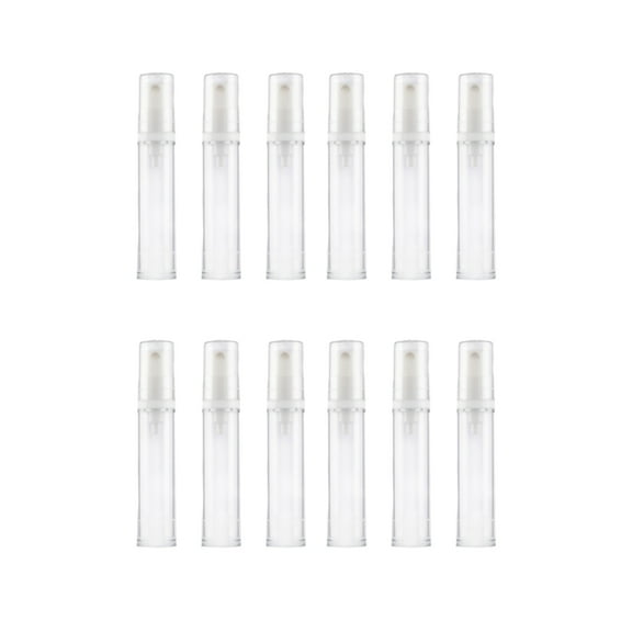 STRANDCHIC Empty Spray Bottle Fine Mist for Storage Use Transparent 12Pcs