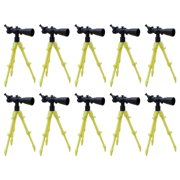 WRITWAA Decorative Item Mini Telescope Assorted Color 12Pcs