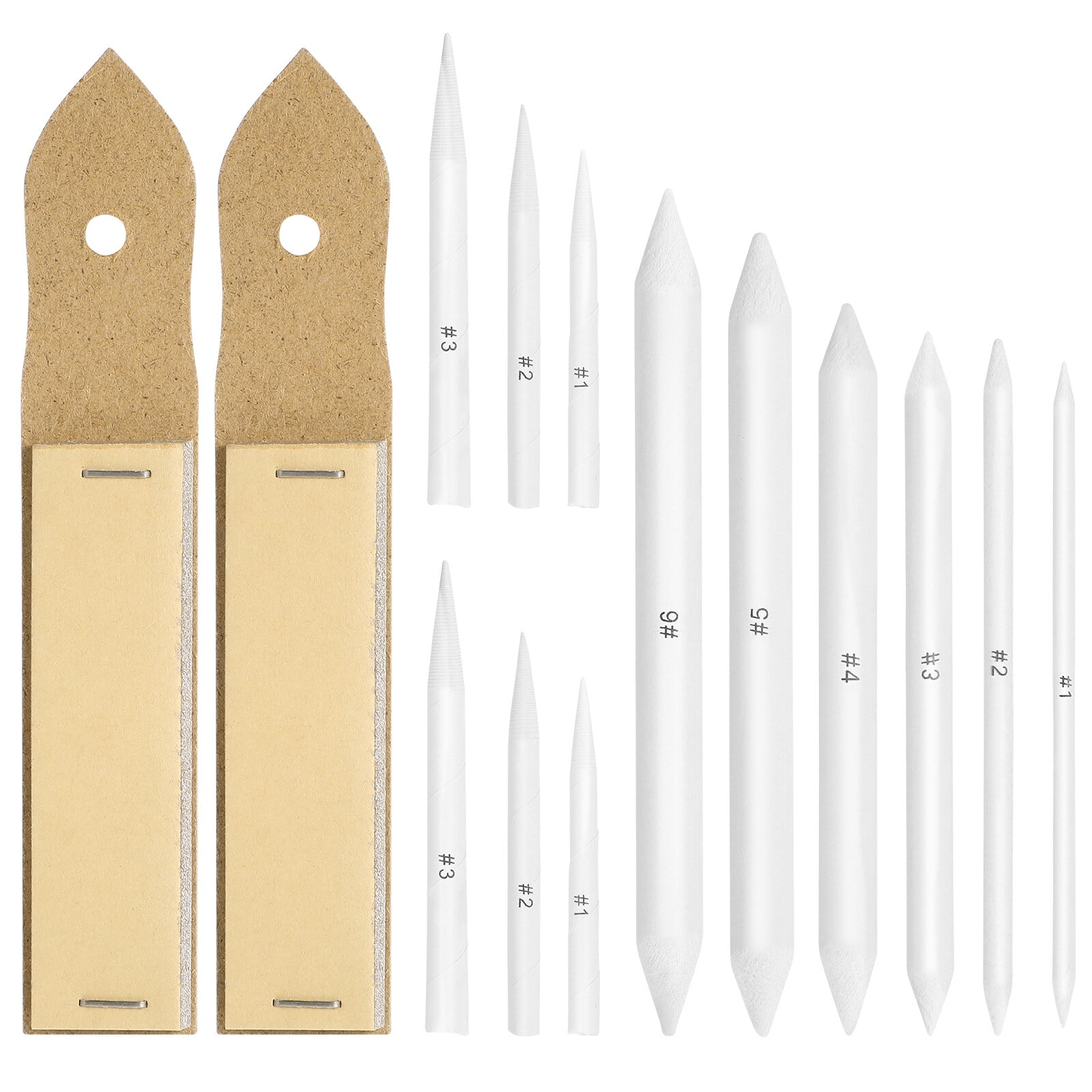 Kunstenaars Schetsen Gereedschap Set met Double-End Blending Stumps