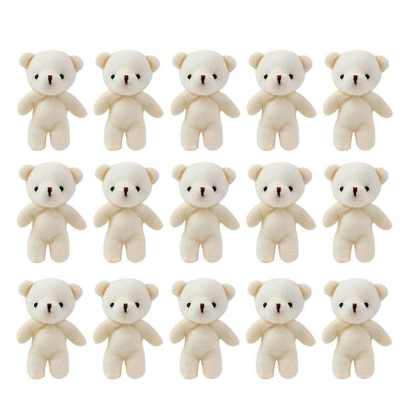 18Pcs Decorative Bear Figurines Adorable Tiny Bears Multi-function Bear Decors