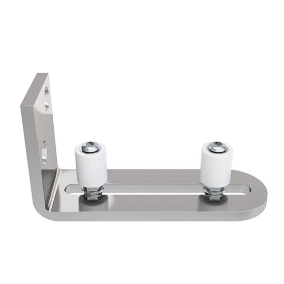 WRITWAA Stainless Steel Barn Door Floor Guide, 1 Piece, Door Swing , Hardware Accessory for Smooth Sliding