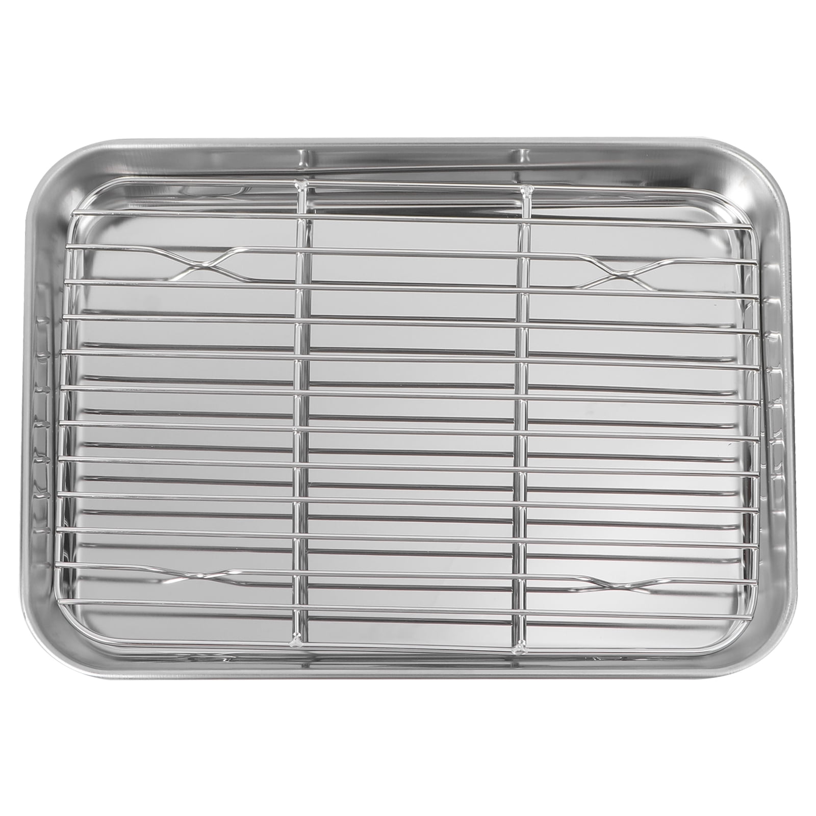 Eease 1set Chef Rack Sheet Stainless Steel Cookie Sheet Tray Metal ...