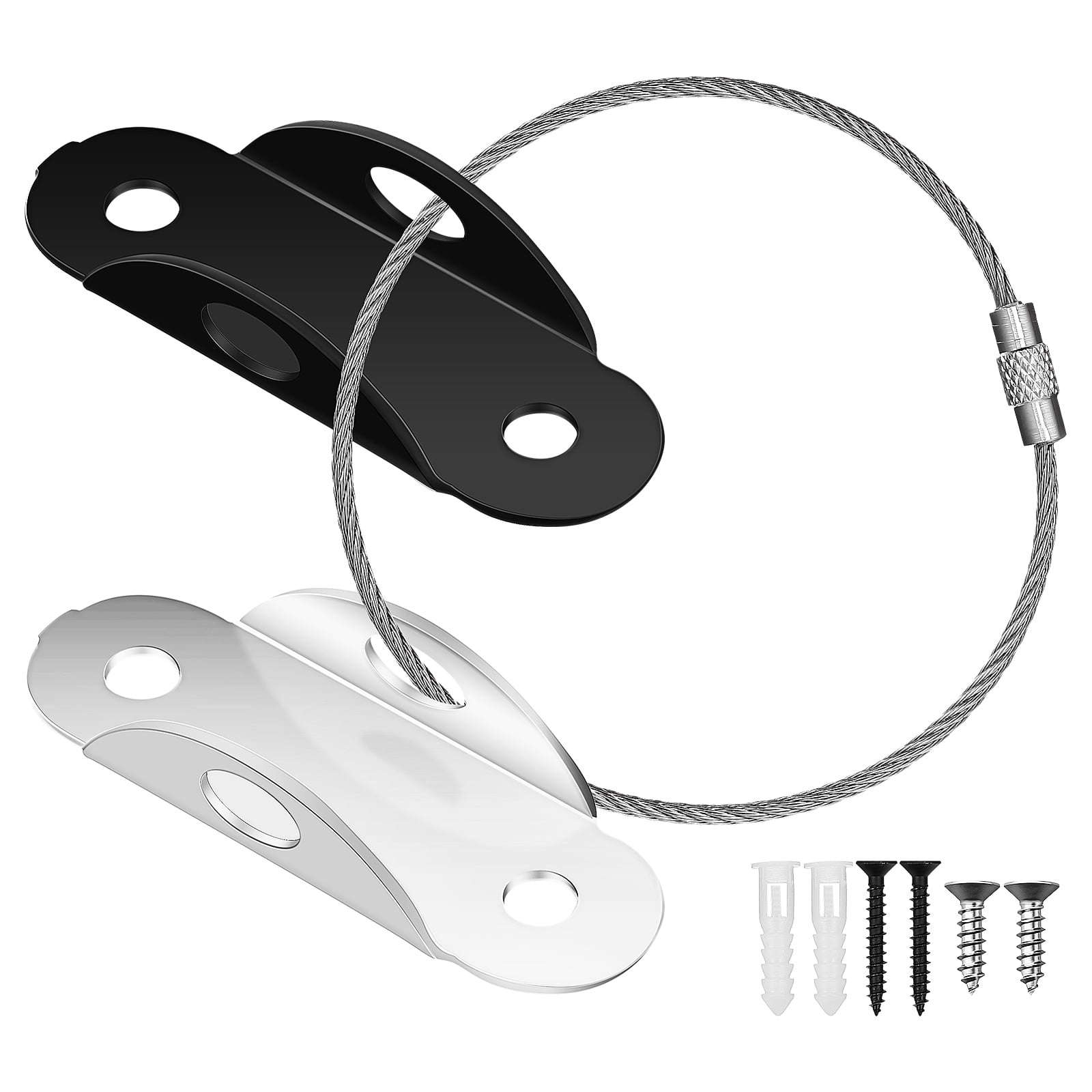 Eease 2 Pcs Furniture Anchors Anti Tip Furniture Straps Baby Proofing