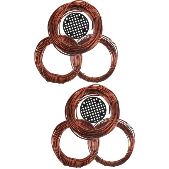 Eease 2 Sets of Bonsai Wire Kit Plant Training Wire Garden Bonsai Tree Training Wires