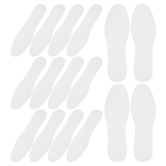 Eease 20 Pairs Disposable Shoe Liners for Women - Breathable Insoles