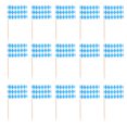 thumbnail image 1 of Eease 200 Pcs Oktoberfest Toothpick Bavarian Flag Cupcake Topper Cocktail Picks, 1 of 6