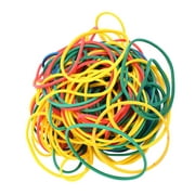 Eease 200pcs Multicolor Rubber Bands Non-Latex for Home Office School