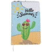Eease 2023-2024 Academic Planner Daily Agenda Cactus Sequin Hello Summer Notebook
