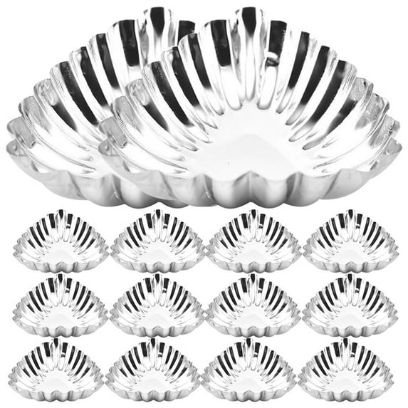 Eease 20Pcs Mini Tart Pans for Baking Tartlets, Pies, Quiches, Cakes, Cupcake