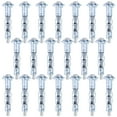 Eease 20pcs Heavy Duty Wall Anchors for Drywall, Plaster, and Tile