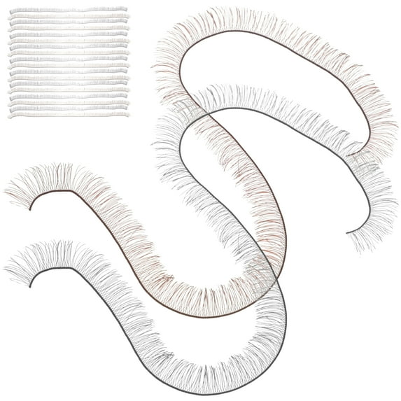 20pcs Natural False Eyelashes for Dolls and Toys
