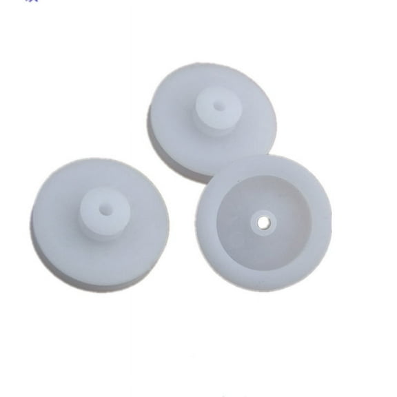 Eease 20pcs Universal Plastic Pulley Plastic Belt Pulley Gears Rubber Belts Band Plastic Model Accessories