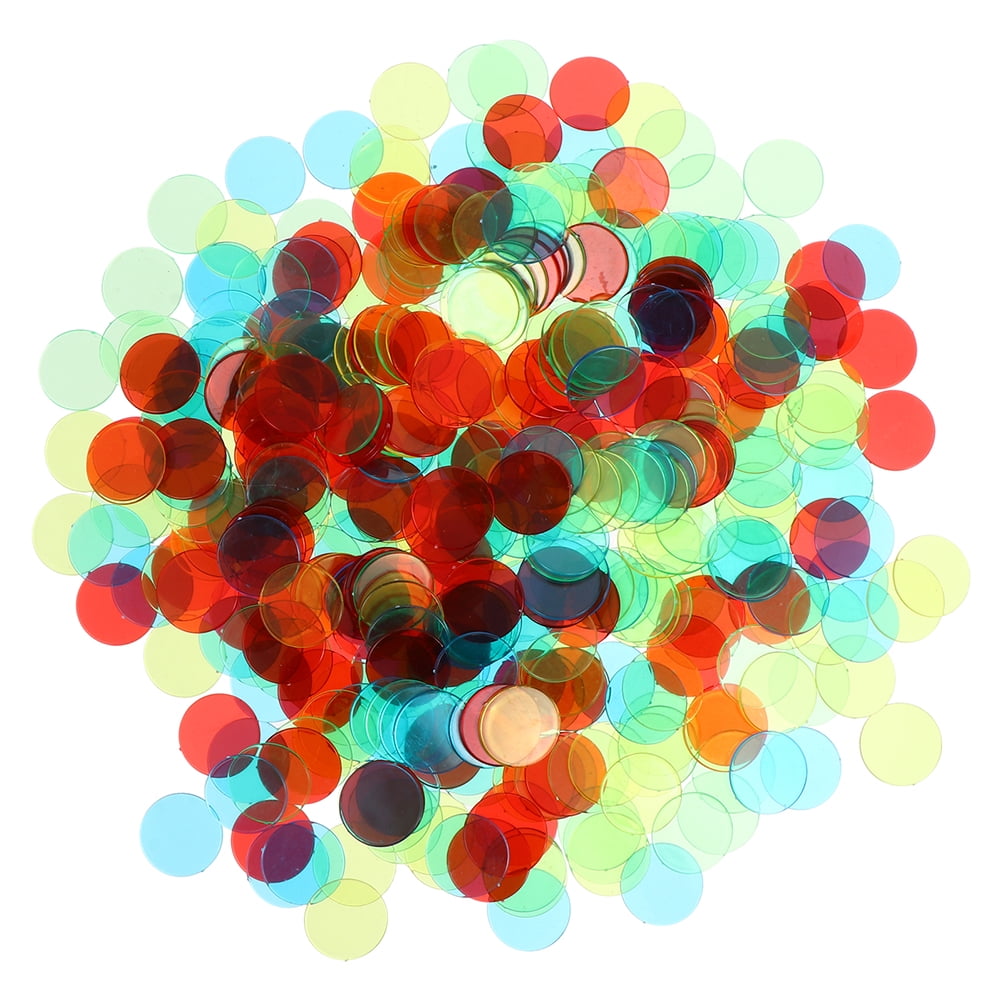 Eease 240Pcs Plastic Bingo Chips Plastic Markers Bingo Game Chips ...