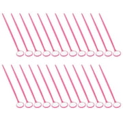 Eease 24Pcs Long Handle Anti-Fog Mouth Mirrors for Dentist Check