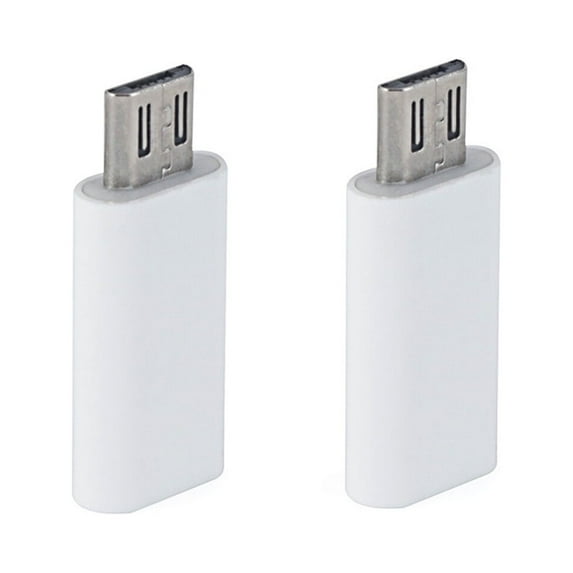 BESTYASH usb c plug Type-C Adapter Metal for Smart Device Travel 2Pcs 0.94*0.39*0.20in