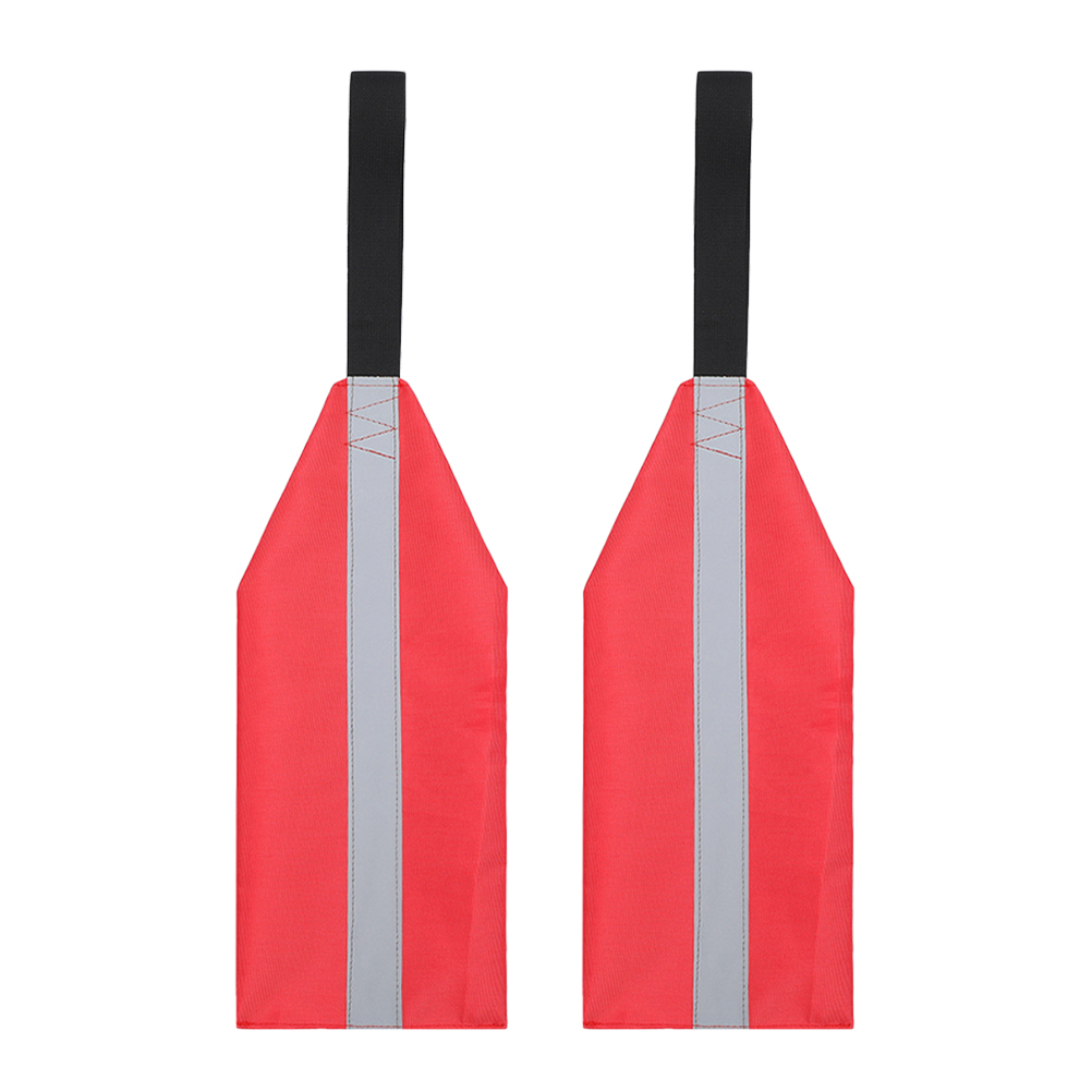 Eease 2Pcs Kayak Sups Towing Flags Oxford Cloth Kayak Safety Flags