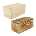 thumbnail image 1 of DRAFIDEEP Sliding Box Burnt Color Adults Home Organization 2Pack 7.9X3.9X3.9in, 1 of 7