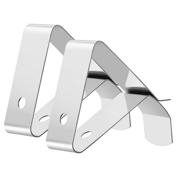 Eease 2pcs Grade Stainless Steel Meat Probe Clip Holder Holder, Kitchen Accessories for Ambient Temperature Readings