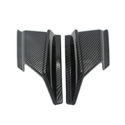 Eease 2pcs Motorcycle Fairing Winglets Professional Motorbike Front Side Spoiler Wing