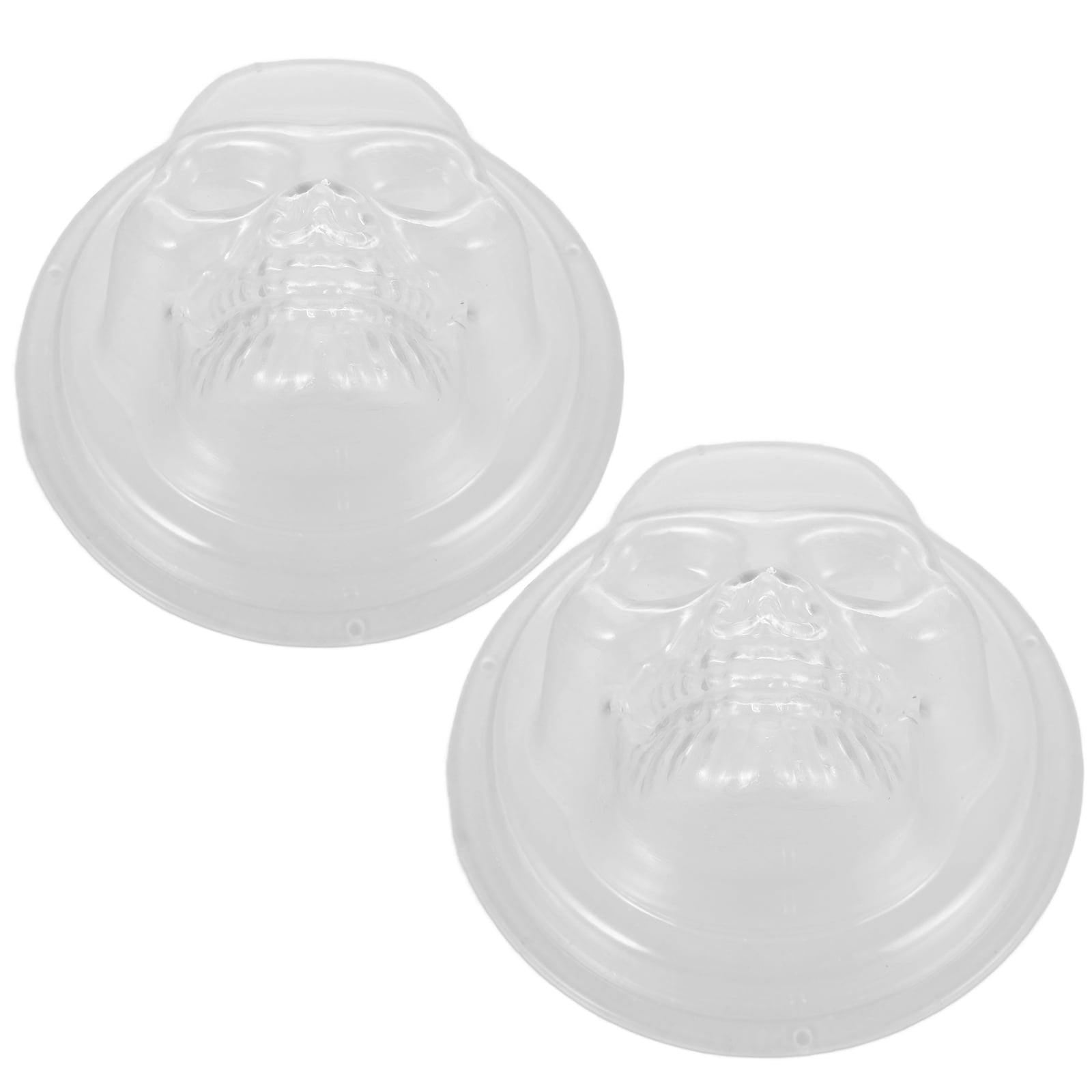 Eease 2pcs Motorcycle Headlight Lens Motorcycle Lamp Protector Motorbike Lamp Cover