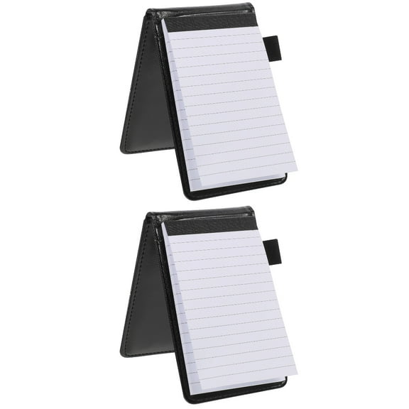 Eease 2pcs Small Flipped Notebook Household Notebook Convenient Memo Pad Pocket Notepad