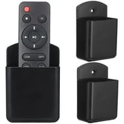 Eease 3 Pcs Remote Control Holders Tv Remote Holder Wall Mount Remote Caddy Wall Hanging Storage For Bedroom Rv
