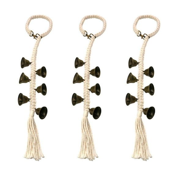 Eease 3 Witch Bells for Door Knob - Protection & Decor