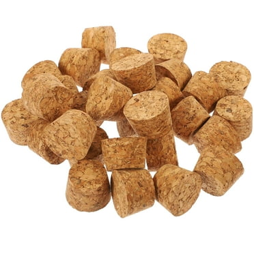 Eease 30 Soft Wood Corks Tapered Cork Plugs Wine Bottle Stoppers Craft 26-28.5mm