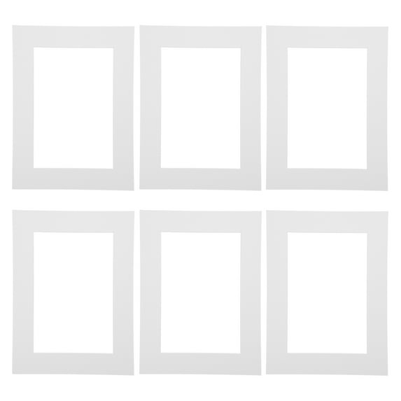 30pcs Pre Cut Mat Board Show Kit for Photo Frame Artwork Frame Cardboard